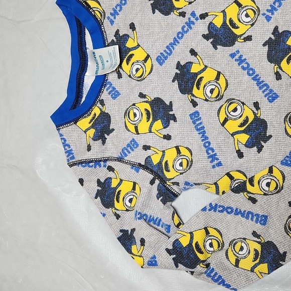 Kids Minions Pj Shirt - Picture 5 of 7